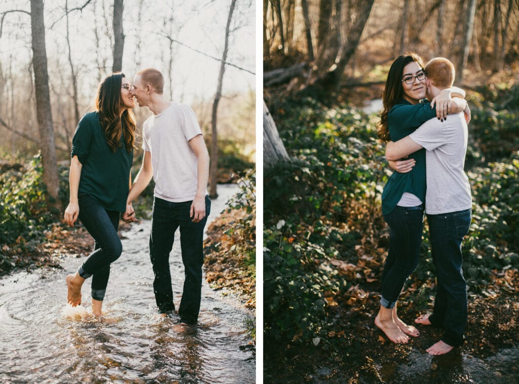 Sedona Wedding Photographer Engagement Photos At Red Rock Crossing