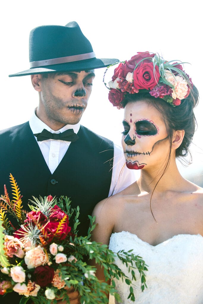 Day of the Dead || Dia De Los Muetros Wedding || Los Angeles Wedding Photographer-125