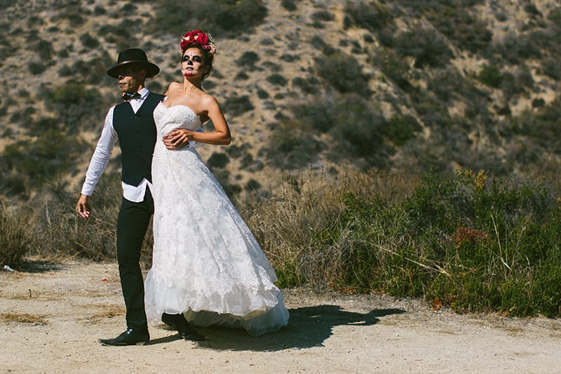 Day of the Dead || Dia De Los Muetros Wedding || Los Angeles Wedding Photographer