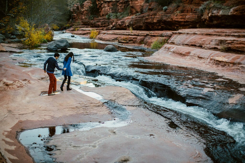 Jane in the Woods || Sedona Wedding Photographer || Sedona Engagement Photos at Slide Rock State Park