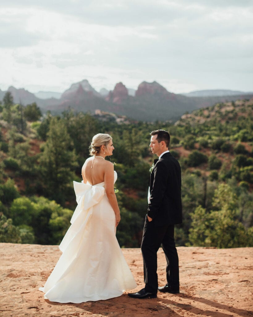Jane in the Woods Sedona Wedding Photographer || Tlaquepaque Wedding Photos