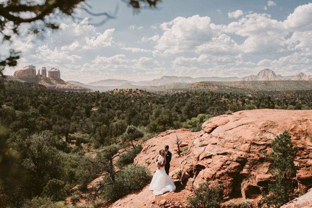 Sedona Wedding Venue Photos || Jane in the Woods in the Red Rocks 