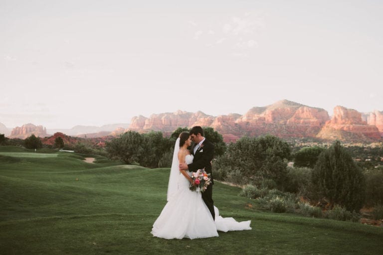 Wedding in the Sedona Red Rocks // Sedona Golf Resort Venue Photos