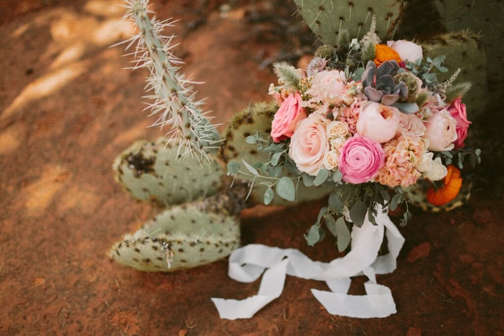 Sedona Wedding Venue Photos || Jane in the Woods in the Red Rocks 
