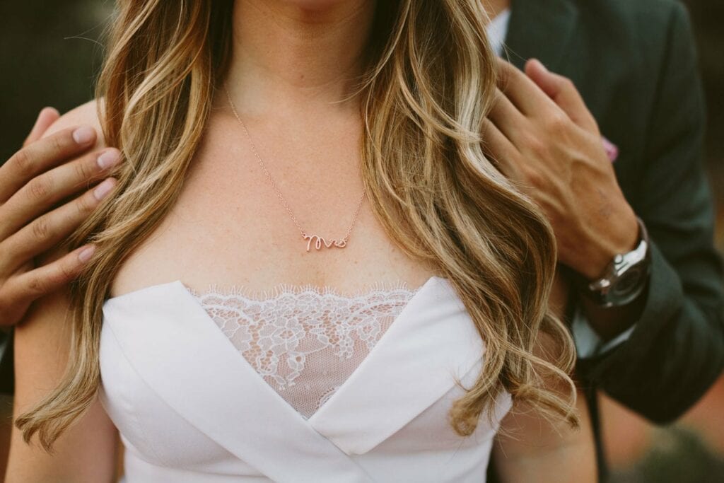 Sedona Wedding Photographer || Jane in the Woods at Cathedral Rock Sunset for engagement photos