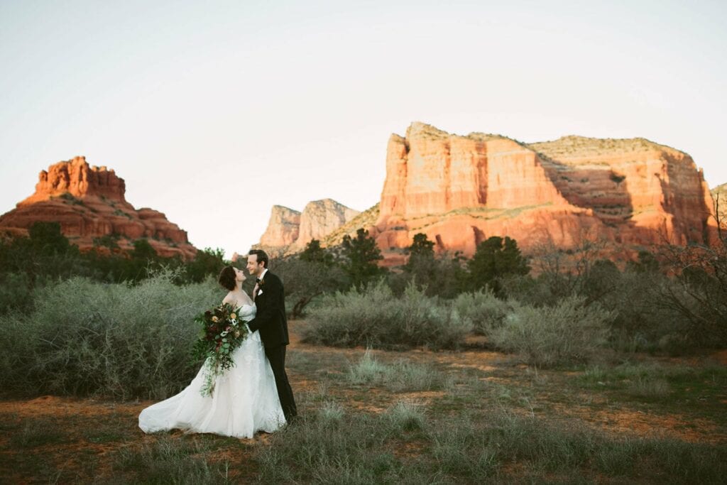 Sedona Wedding Planner & Photographer // Arizona Magazine Cover in the Red Rocks